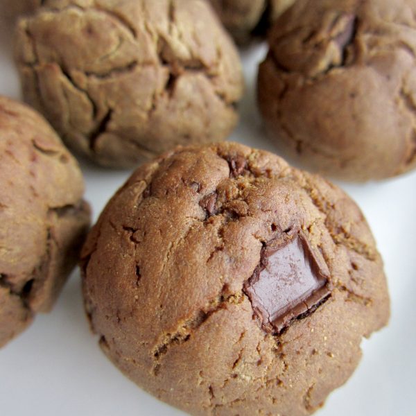 Chocolate Protein Pillow Cookies